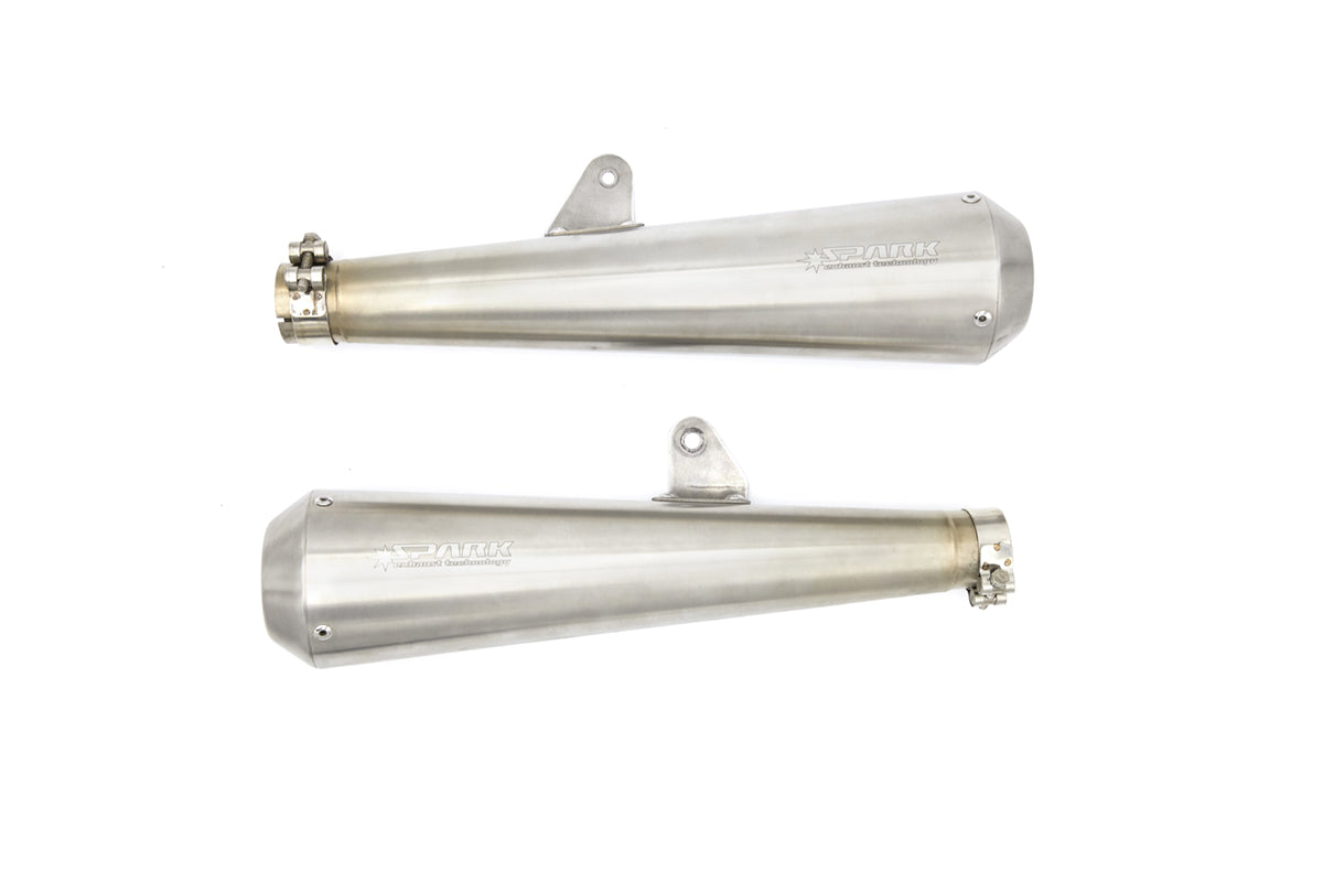 Ensemble Spark Slip-on pour Royal Enfield 650
